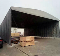 24米大跨度上海某工厂仓储篷